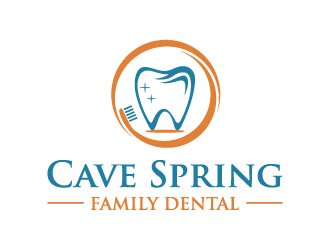 Cave Spring Family Dental logo design by jonggol