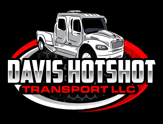 DaviS HotShot Transport LLC logo design by ElonStark
