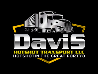 DaviS HotShot Transport LLC logo design by karjen