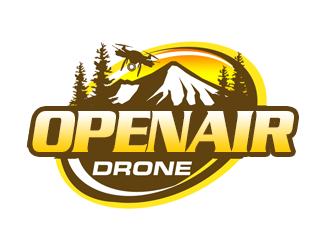 OpenAir Drone logo design by kunejo