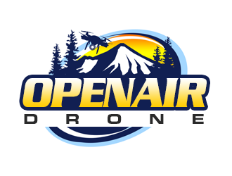 OpenAir Drone logo design by kunejo