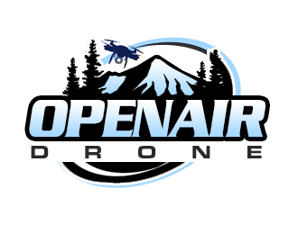 OpenAir Drone logo design by kunejo