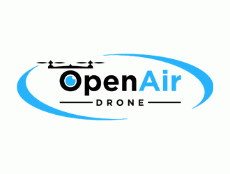 OpenAir Drone logo design by Bananalicious