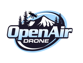 OpenAir Drone logo design by kunejo
