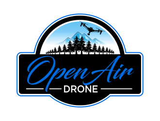 OpenAir Drone logo design by qqdesigns