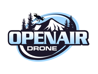 OpenAir Drone logo design by kunejo