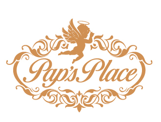 Pap’s Place  logo design by jaize