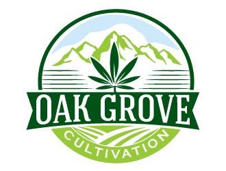 Oak Grove Cultivation (OGC) logo design by akilis13