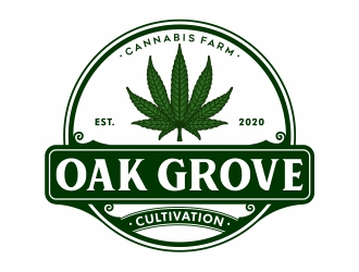 Oak Grove Cultivation (OGC) logo design by Mardhi