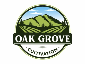 Oak Grove Cultivation (OGC) logo design by Mardhi
