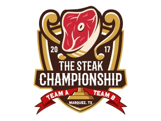 The Steak Championship  logo design by rizuki