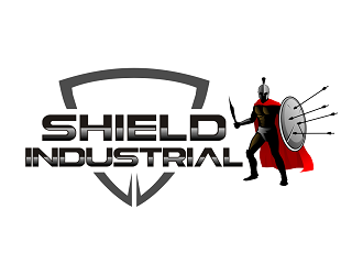 Shield Industrial logo design by haze