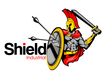 Shield Industrial logo design by Suvendu