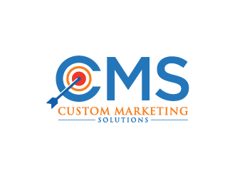 Custom Marketing Solutions logo design by Andri