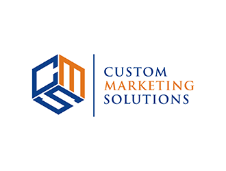 Custom Marketing Solutions logo design by ndaru