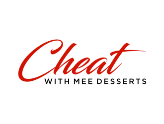 Cheat With Mee Desserts logo design by puthreeone