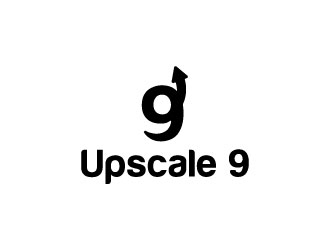 Upscale 9 logo design by CreativeKiller