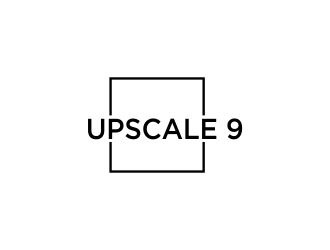 Upscale 9 logo design by MUNAROH