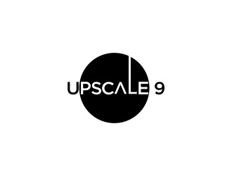 Upscale 9 logo design by MUNAROH
