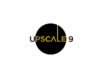 Upscale 9 logo design by MUNAROH