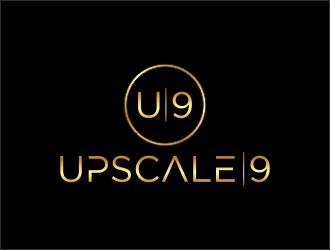 Upscale 9 logo design by josephira