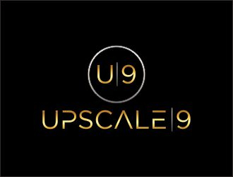 Upscale 9 logo design by josephira