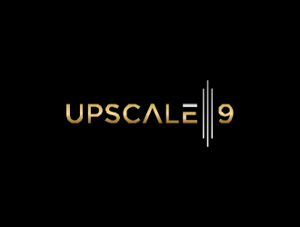 Upscale 9 logo design by MUNAROH