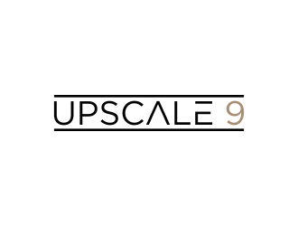 Upscale 9 logo design by luckyprasetyo