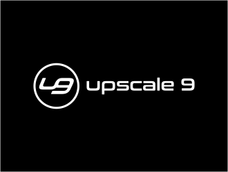 Upscale 9 logo design by FloVal
