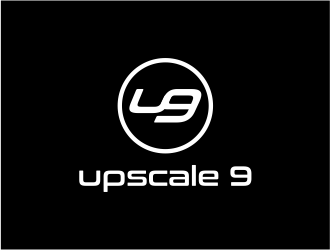 Upscale 9 logo design by FloVal