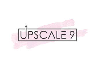 Upscale 9 logo design by M J