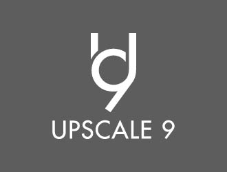 Upscale 9 logo design by maserik