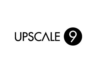 Upscale 9 logo design by maserik