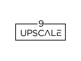 Upscale 9 logo design by dayco