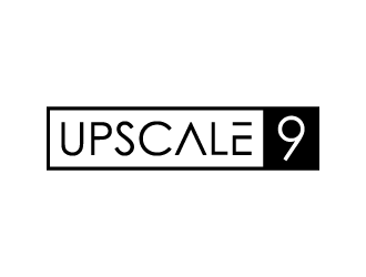 Upscale 9 logo design by denfransko