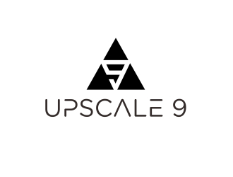 Upscale 9 logo design by aura