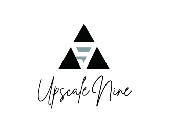 Upscale 9 logo design by aura
