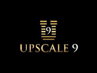 Upscale 9 logo design by MUNAROH