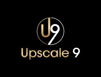 Upscale 9 logo design by MUNAROH