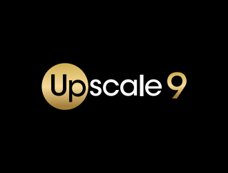 Upscale 9 logo design by MUNAROH