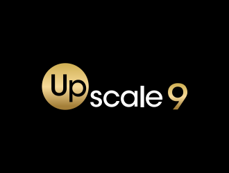 Upscale 9 logo design by MUNAROH