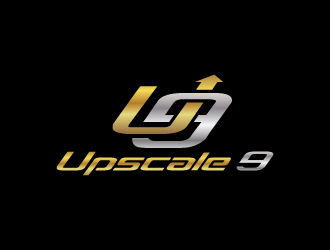 Upscale 9 logo design by Andri
