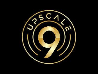 Upscale 9 logo design by aura