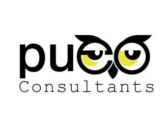 Pueo Consultants logo design by Suvendu