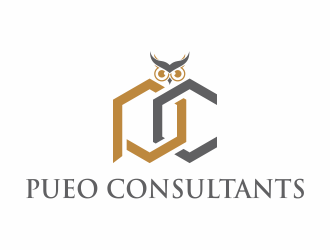 Pueo Consultants logo design by hopee