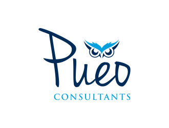 Pueo Consultants logo design by GassPoll