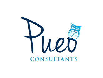 Pueo Consultants logo design by GassPoll