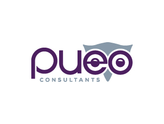 Pueo Consultants logo design by josephope