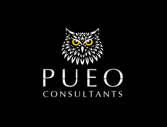 Pueo Consultants logo design by kunejo