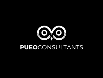 Pueo Consultants logo design by kimora